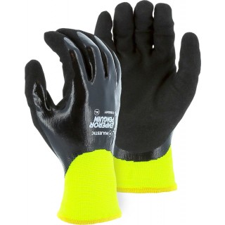 3398DNY Majestic® Emporer Penguin® Winter Lined Nylion Gloves with Closed Cell Nitrile Palm Coating
